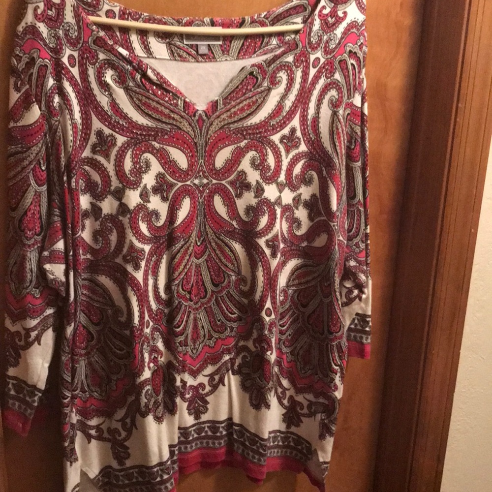 2xl Cotton knit blouse